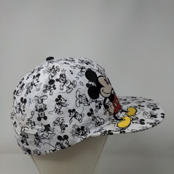 Mickey Mouse Snapback Hat Multi Adult 57-60cm Embroidered All Over Print - Picture 5 of 10